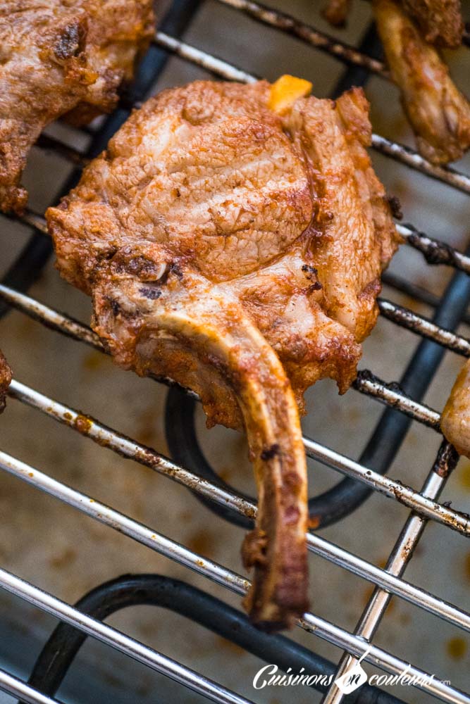 Cotelettes-dagneau-7 - Côtes d'agneau aux épices à la libanaise