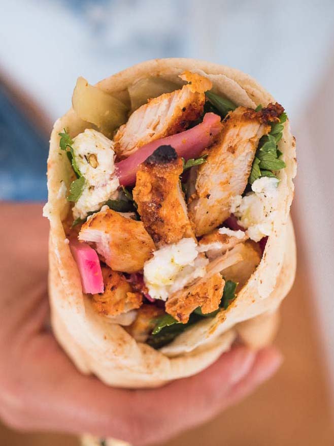 Shawarma au poulet HYPER FACILE !
