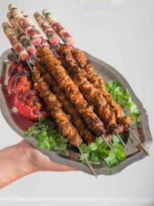 Brochettes d’agneau à la marocaine