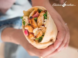 Shawarma au poulet HYPER FACILE !