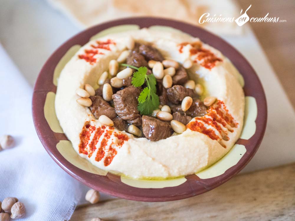 Houmous libanais - Recette 100% authentique et facile - Ma Cuisine Libanaise