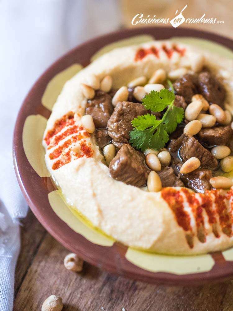 Houmous-Lahme-9 - Houmous Lahmé, comme au Liban !