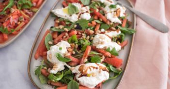 pasteque-burrata-5-351x185 - Cuisinons En Couleurs