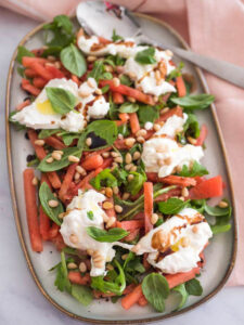 Salade de pastèque à la burrata