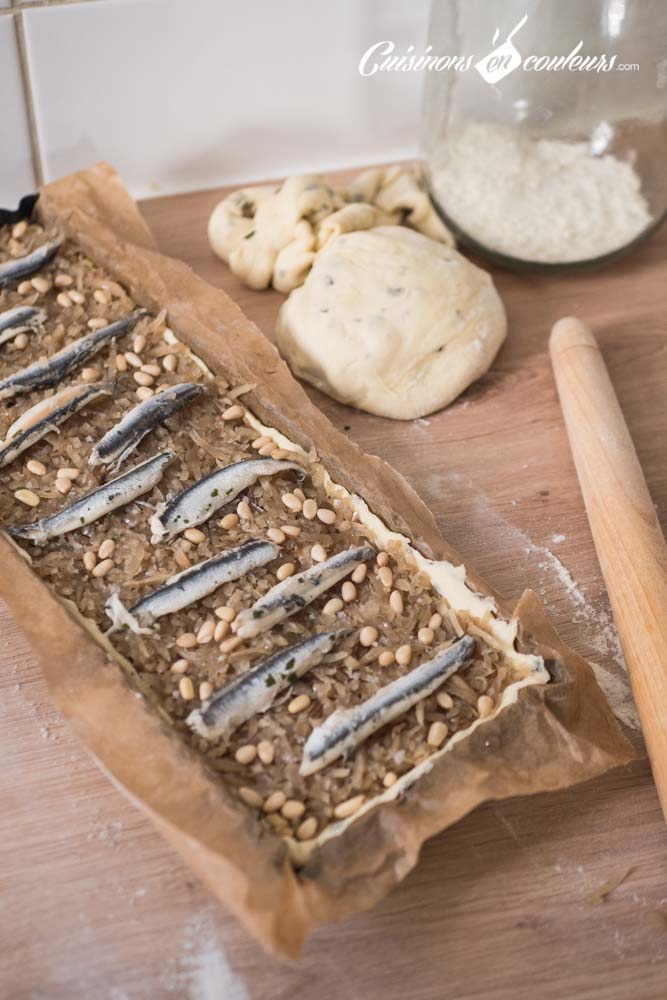 tarte-oignons-pissaladiere-4 - Tarte aux oignons façon pissaladière