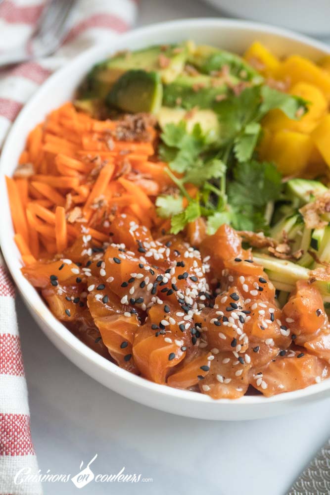 Poke-Bowl-au-saumon-3 - Poke Bowl au saumon