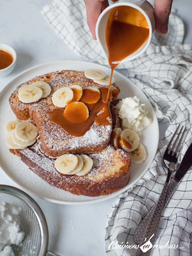 brioche-perdue-aux-bananes-et-caramel-7-768x1024 - Brioches perdues aux bananes et au caramel