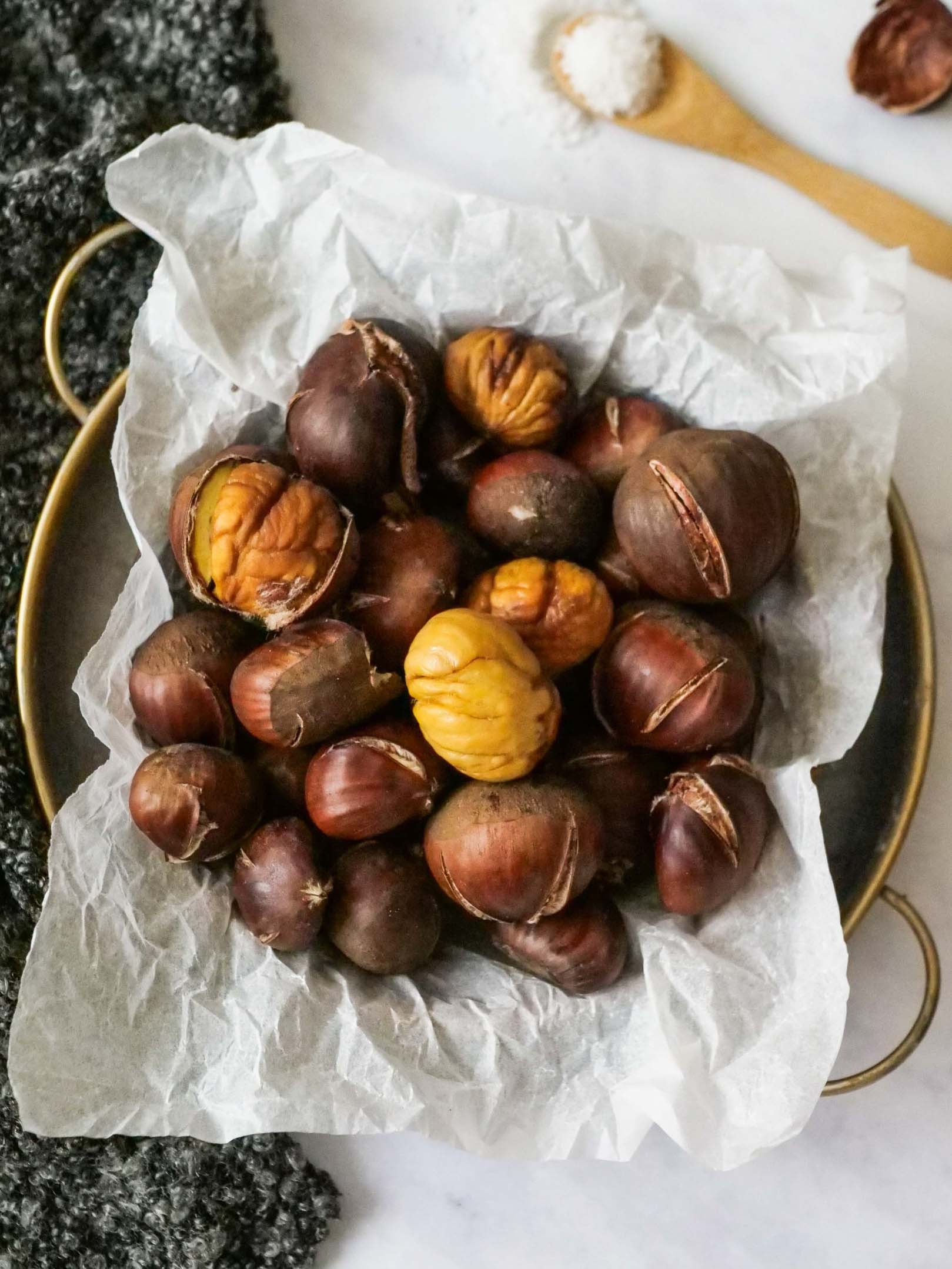 Marrons chauds maison… ou plutôt châtaignes !