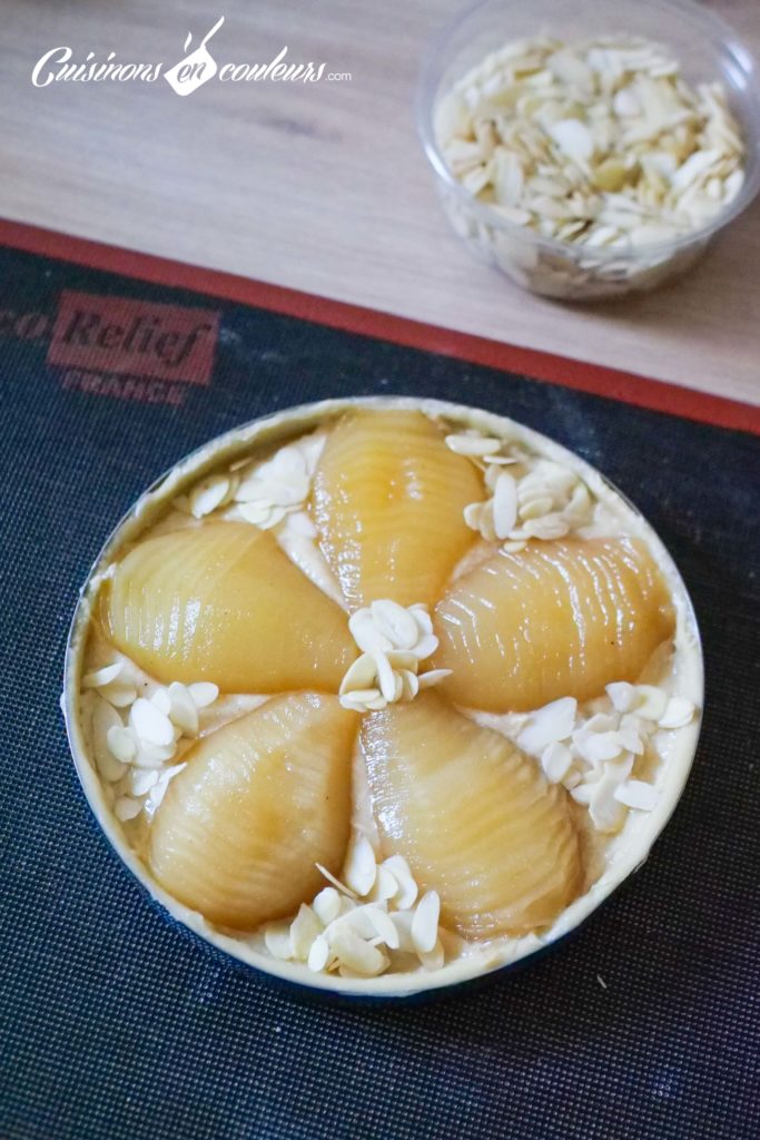 tarte-bourdaloue-14-683x1024 - Tarte aux poires, crème d'amandes, cannelle et fleur d'oranger