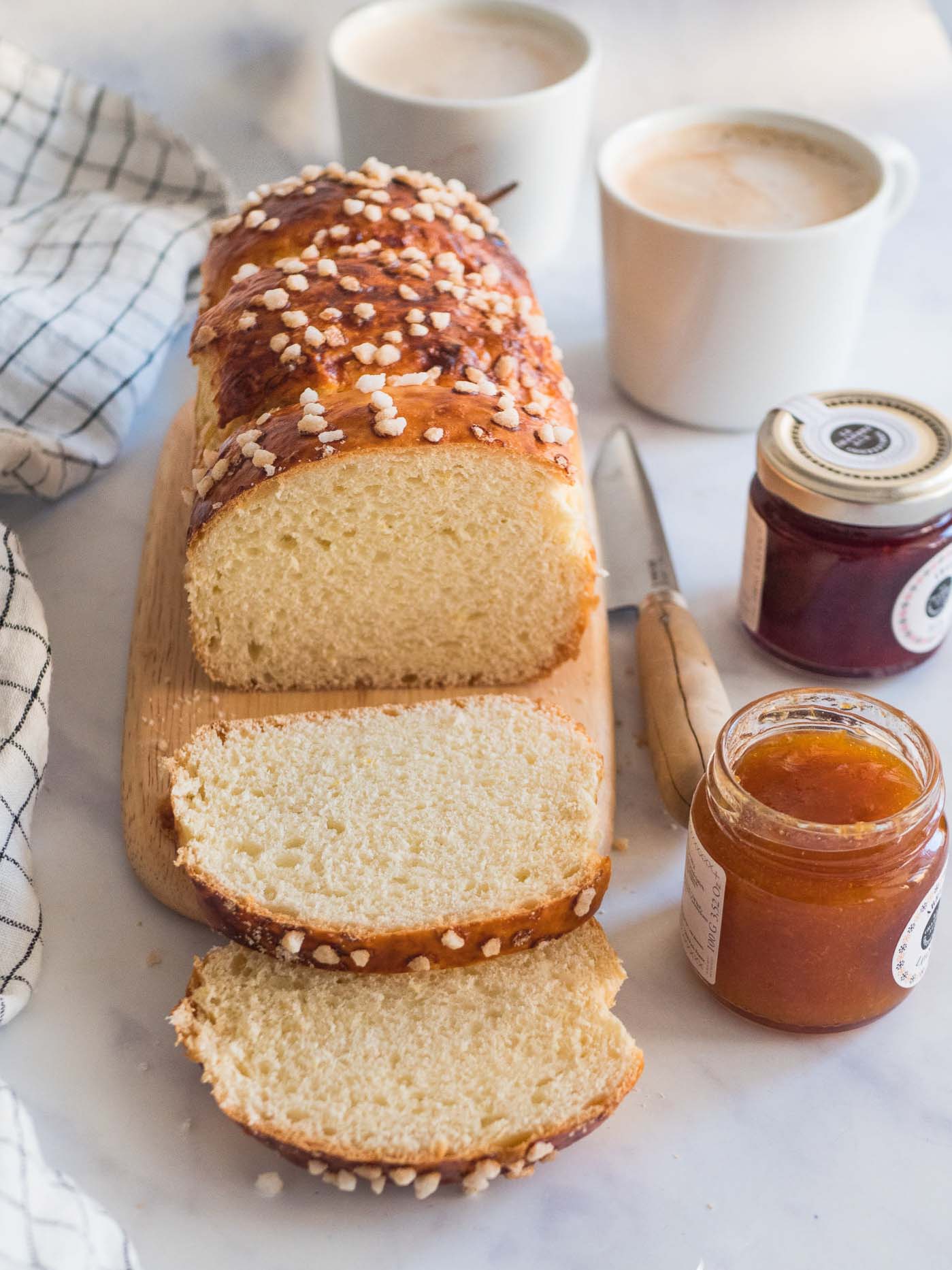 Brioche au citron