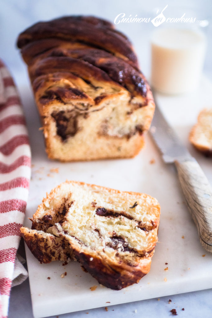 babka-choco-noisettes-683x1024 - Babka au chocolat et aux noisettes