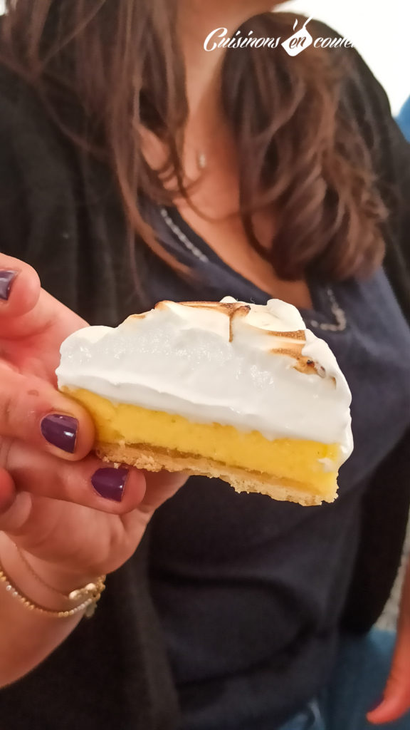 tarte au citron meringuée