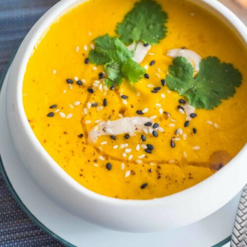 Velout&eacute; de champignons aux ch&acirc;taignes