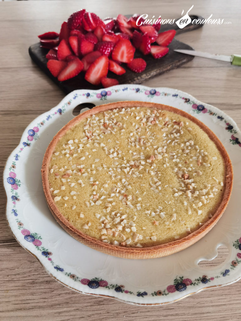 tarte-aux-fraises-7-768x1024 - Tarte aux fraises et aux amandes