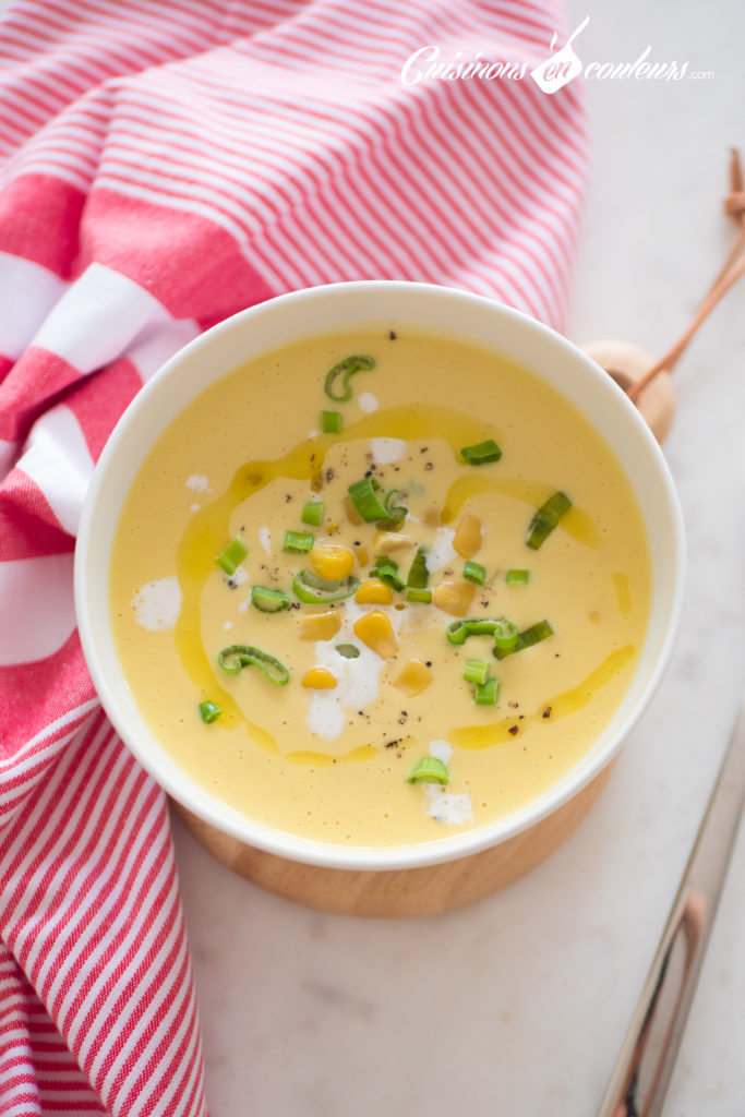 gaspacho de maïs