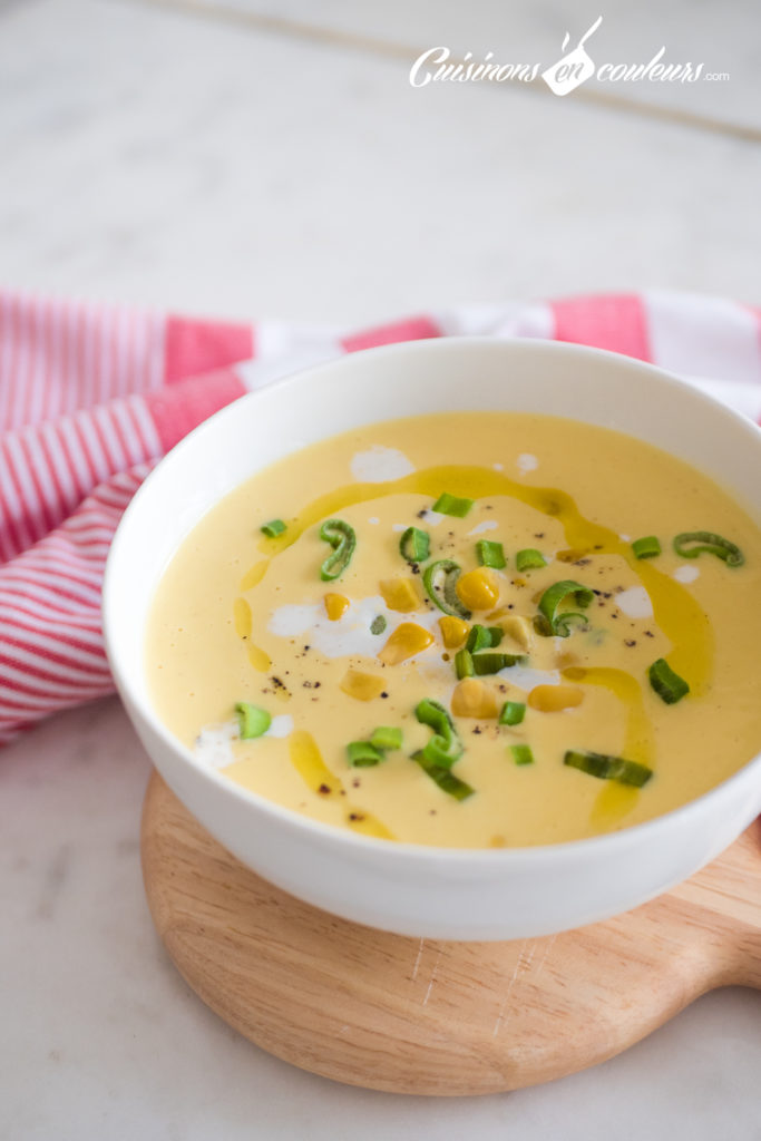 gaspacho de maïs