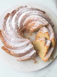 Gâteau de Savoie au citron
