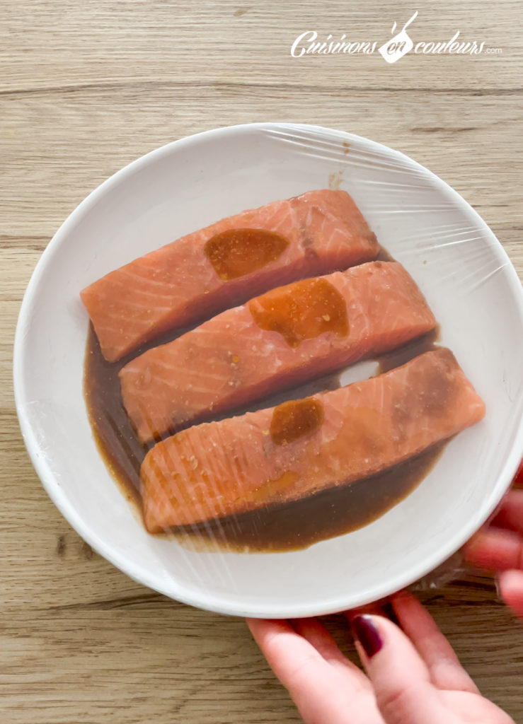 saumon-a-la-pate-de-miso-4-739x1024 - Saumon à la pâte de miso, en basse température