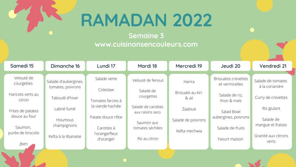 Emploi-du-temps-automne-avec-feuilles-et-motifs-3-1024x576 - Ramadan 2022 sain et gourmand : Menu Semaine 3