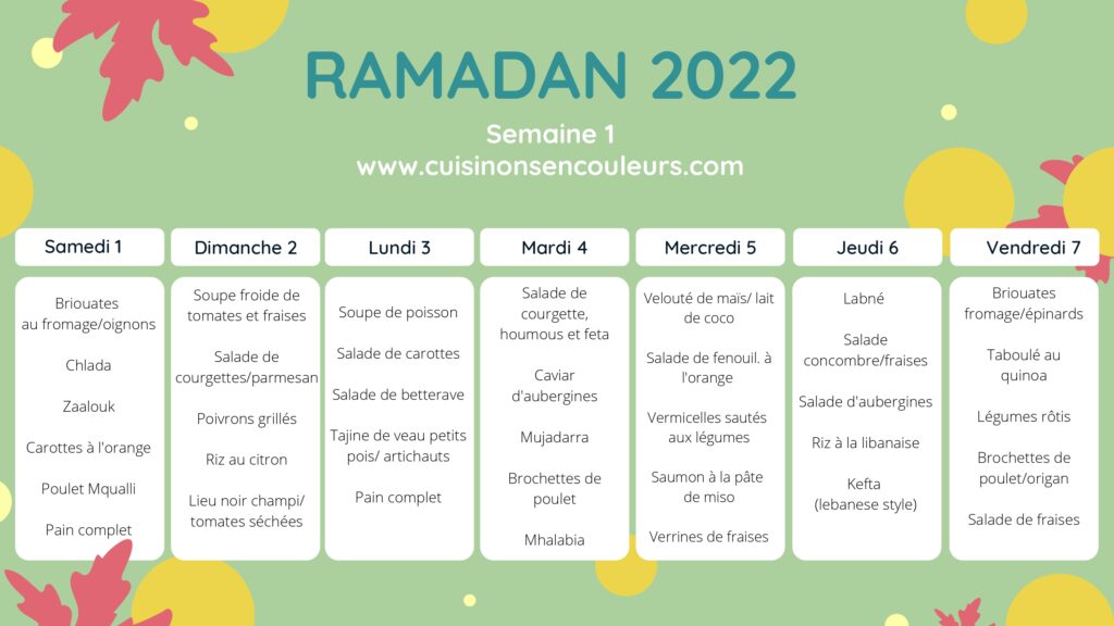 Emploi-du-temps-automne-avec-feuilles-et-motifs-3_page-0001-1024x576 - Ramadan 2022 sain et gourmand : Menu Semaine 1