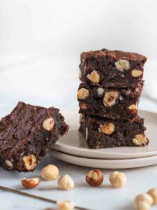 Brownie au chocolat et aux noisettes
