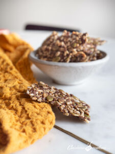 Crackers protéinés maison