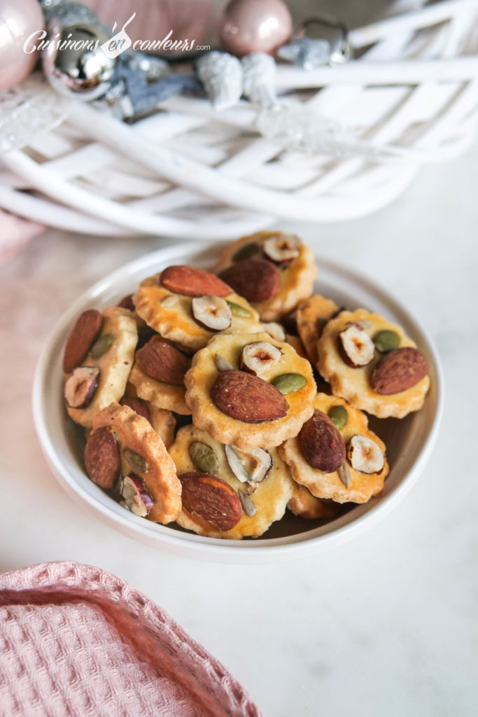 sablés aux fruits secs