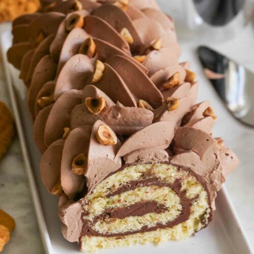 Bûche de Noël au chocolat