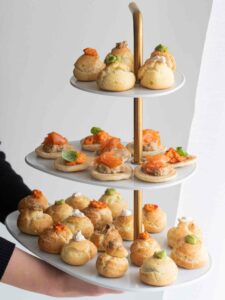 Choux salés farcis