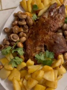 Gigot d’Agneau Rôti