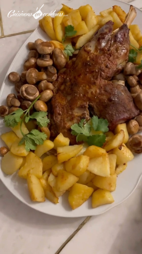 Ce gigot d’agneau rôti est une recette aux saveurs marocaines, parfaite pour un repas de…