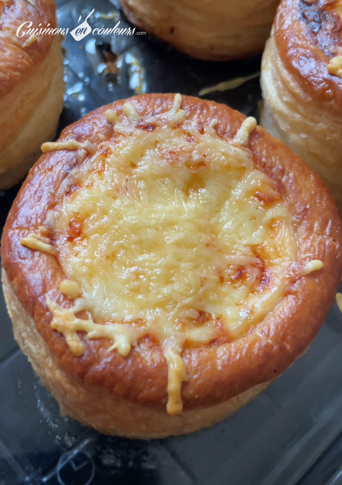 Vols au vent au poulet et aux champignons Cuisinons En Couleurs