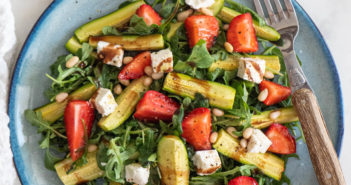 Salade-de-courgettes-351x185 - Cuisinons En Couleurs