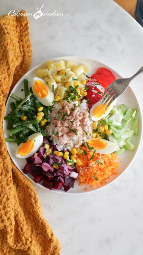 Salade-nicoise-577x1024 - Salade niçoise (version resto marocain)