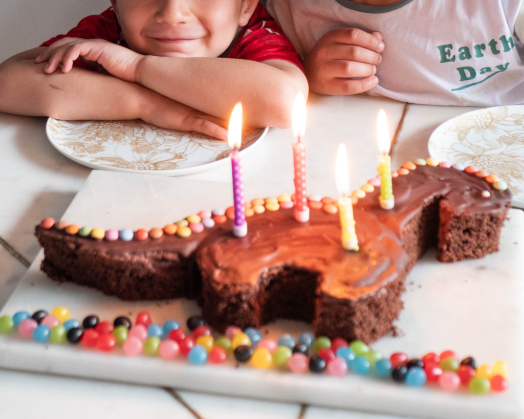 Il ne vous reste plus qu&rsquo;&agrave; d&eacute;corer votre g&acirc;teau d&rsquo;anniversaire en forme de dinosaure avec&hellip;