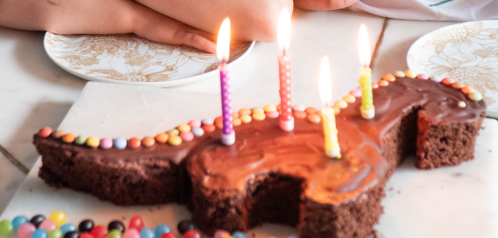 Dinocake, un gâteau d’anniversaire en forme de dinosaure (version facile)