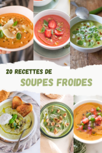 15 recettes de soupes froides