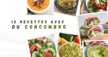 12 recettes avec du concombre
