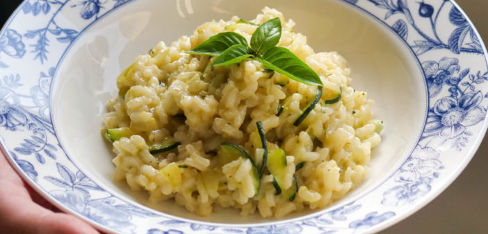 Risotto aux courgettes