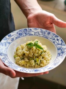 Risotto aux courgettes