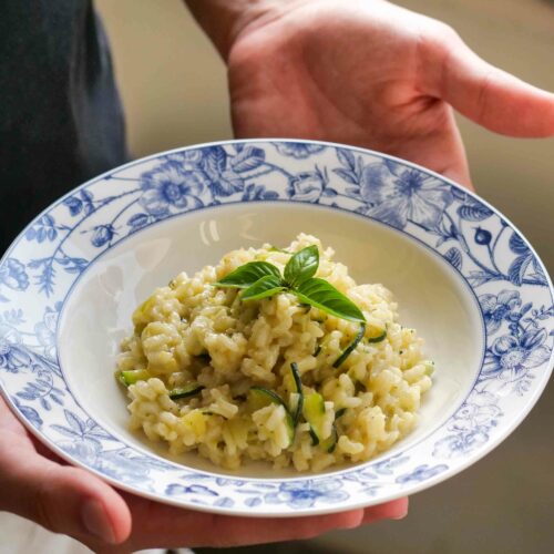 Risotto aux courgettes