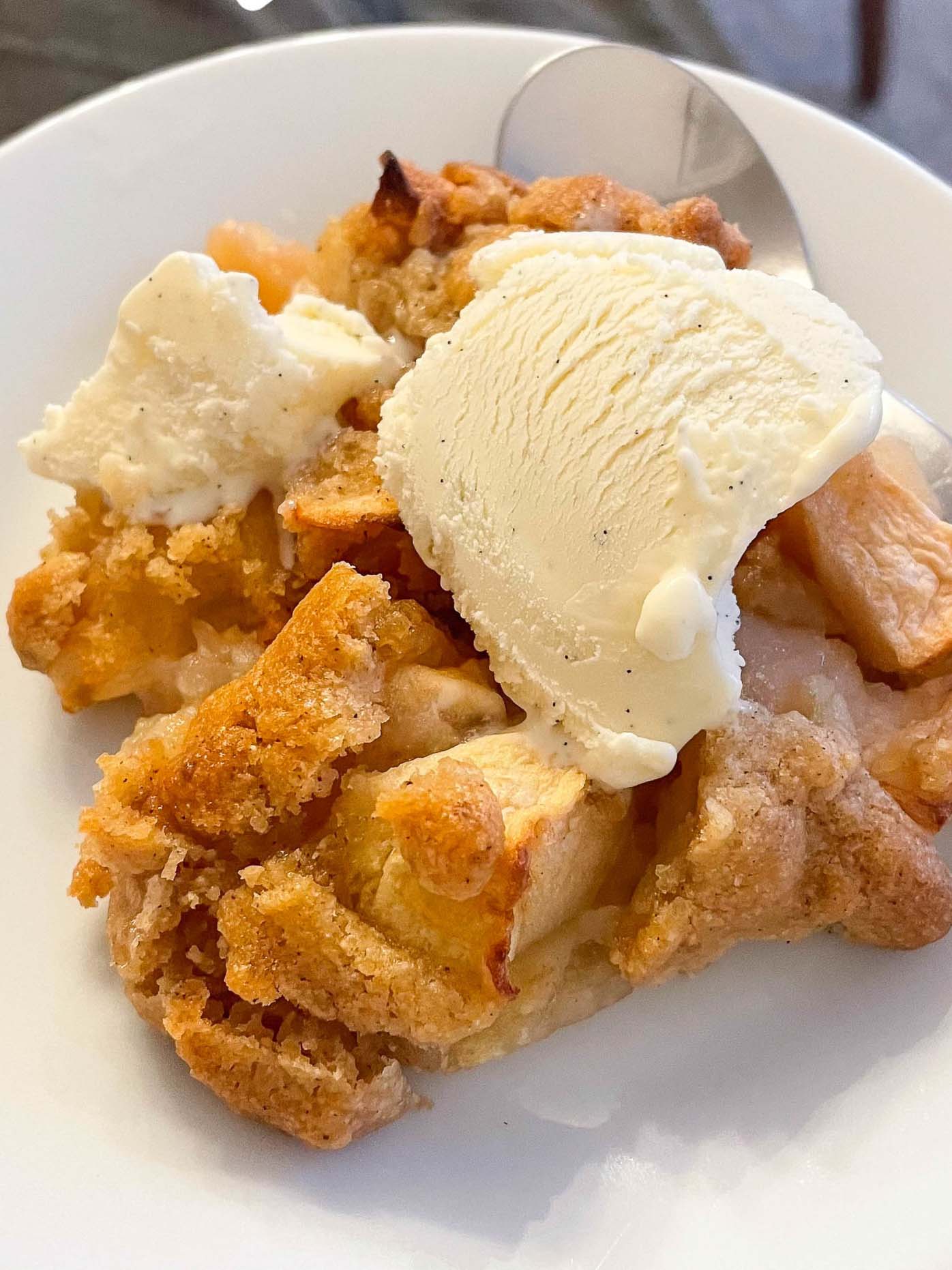 Crumble aux pommes