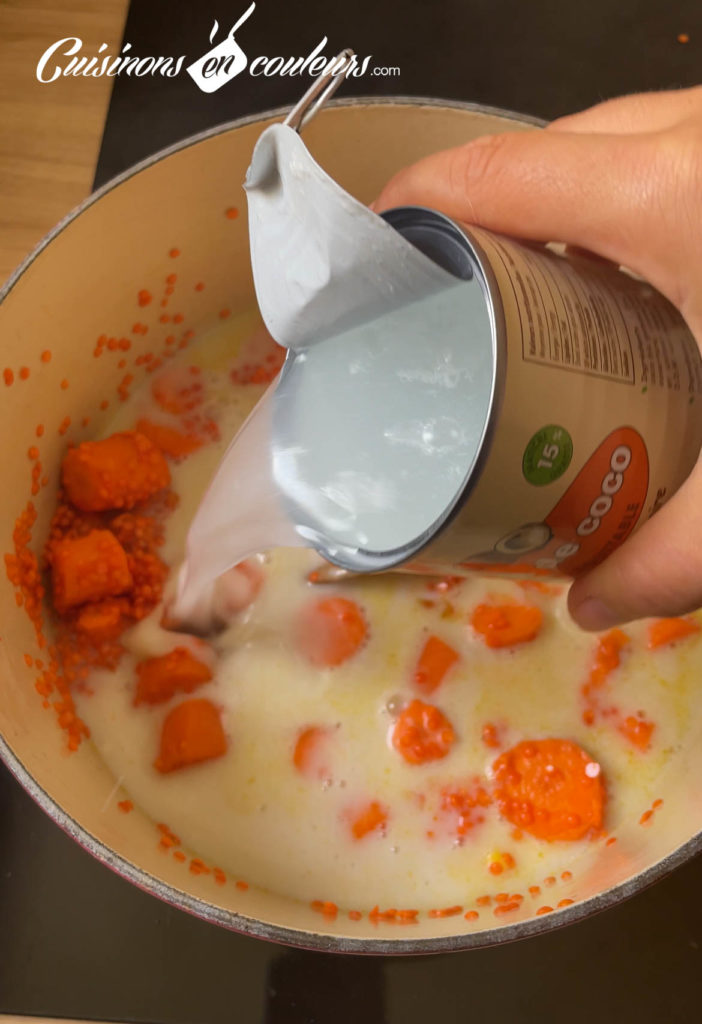 Veloute%CC%81-de-carottes-aux-lentilles-corail-8-702x1024 - Velouté de carottes, lentilles corail & lait de coco