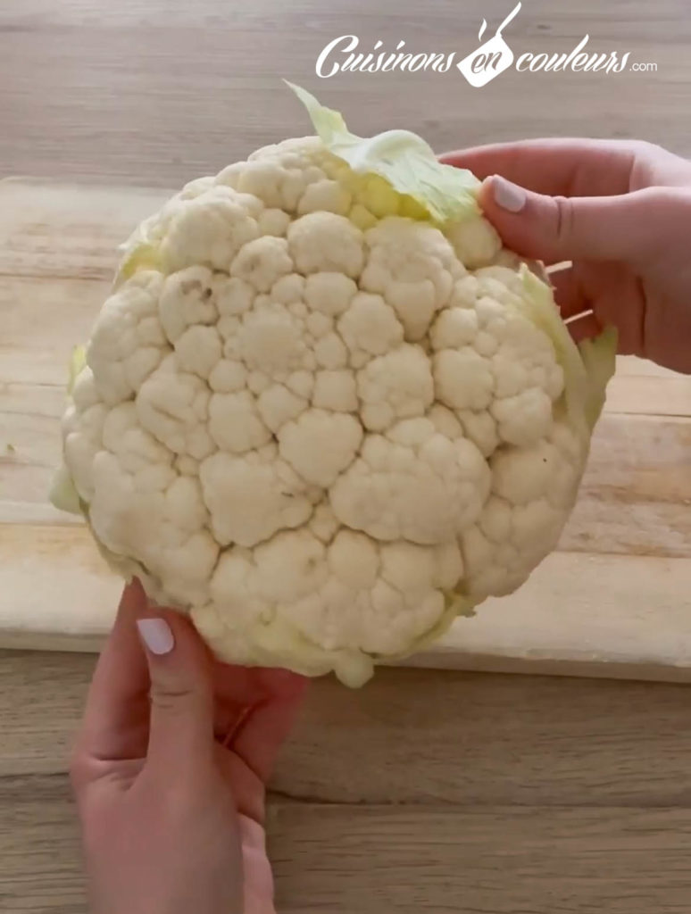 chou fleur rôti