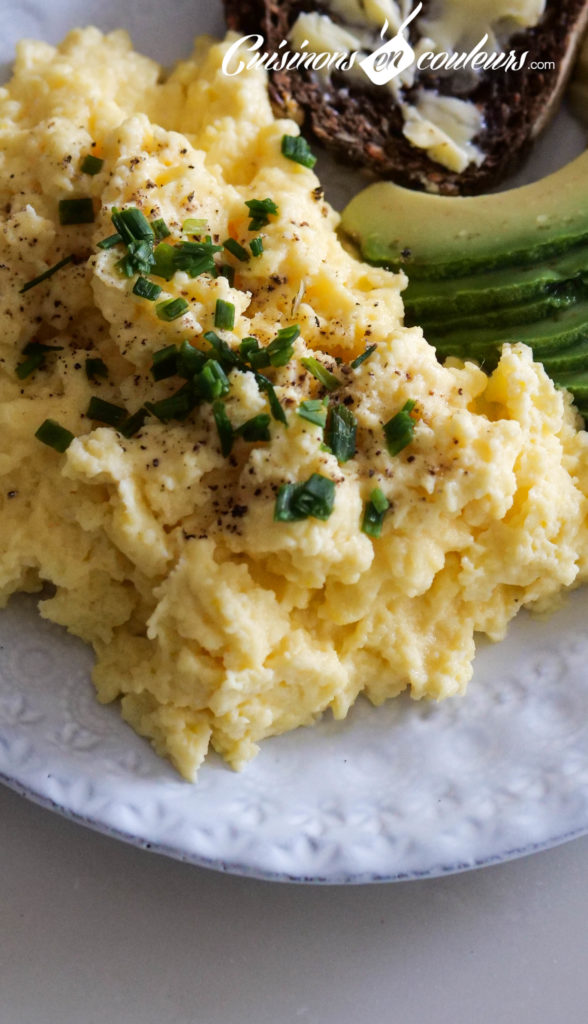 oeufs brouillés