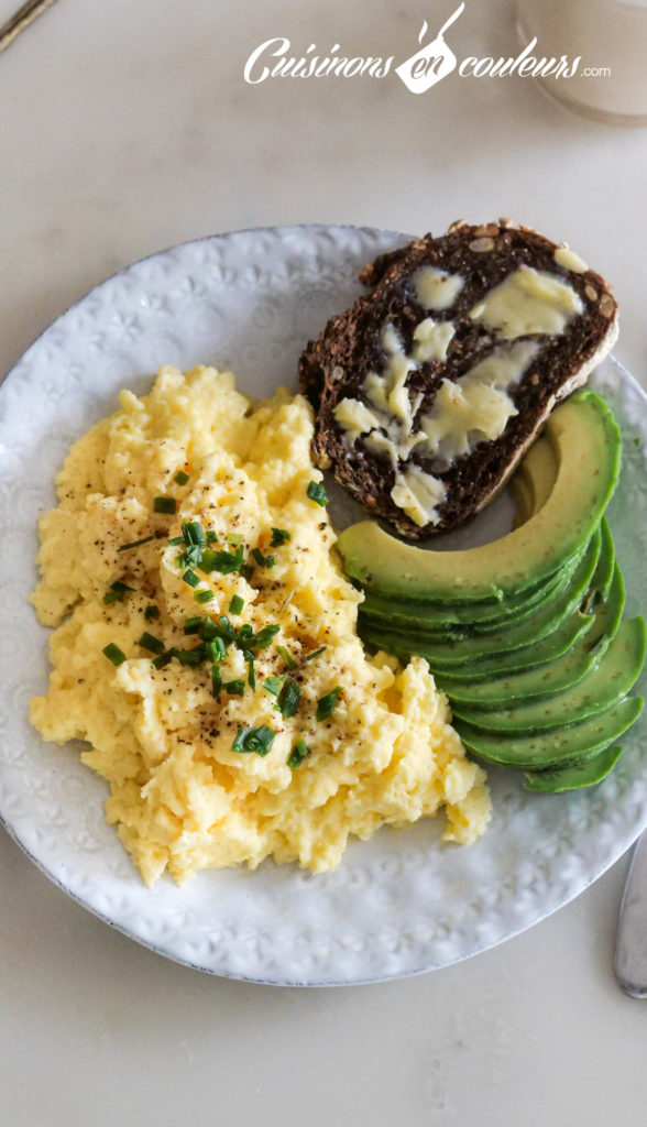 oeufs brouillés