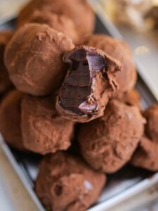 Truffes au chocolat maison