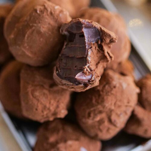 Truffes au chocolat maison