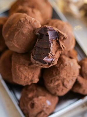 Truffes au chocolat maison