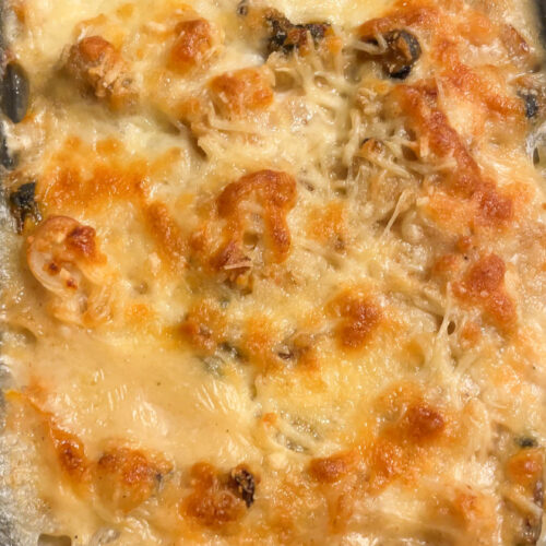 Gratin de poisson et fruits de mer-10